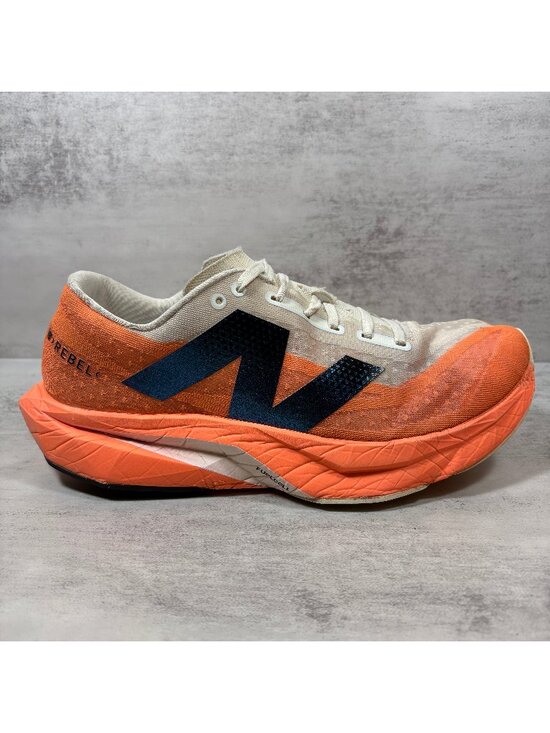 New Balance FuelCell Rebel v4 Running Shoes - Men\'s Size 11.5 - Orange main image 9